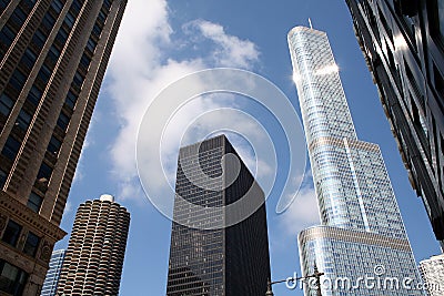 Trump Tower Chicago Editorial Stock Photo