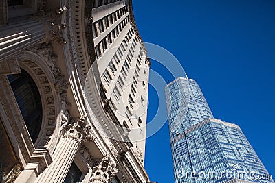 The Trump Tower in Chicago. Editorial Stock Photo