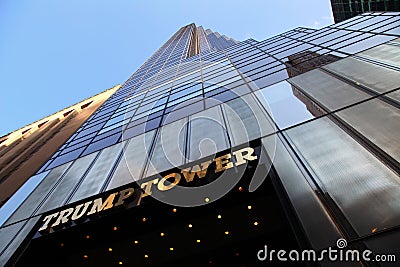 Trump Tower Editorial Stock Photo