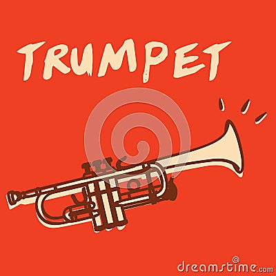 Trumpet vector Vector Illustration