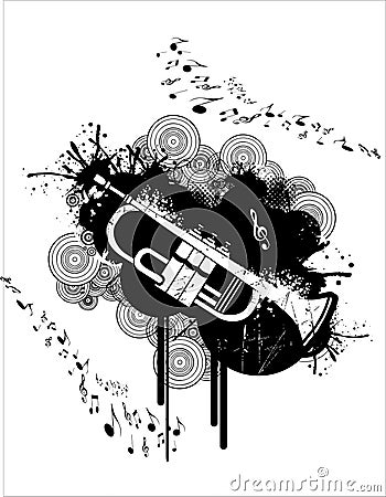 Trumpet vector Vector Illustration