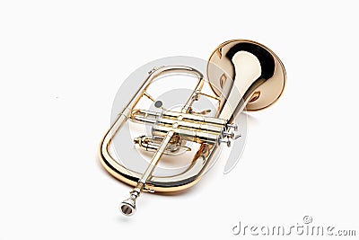 Trumpet Stock Photo