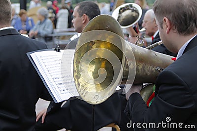 Trumpeter Editorial Stock Photo