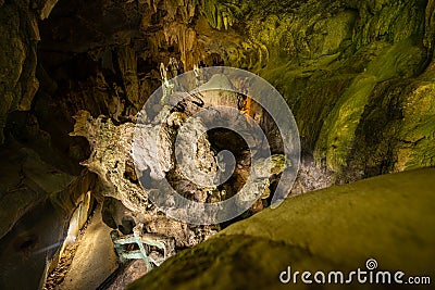 Trung Trung Cave Cat Ba Vietnam Stock Photo