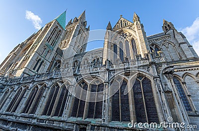 Truro Cathedral in cornwall england uk kernow Stock Photo