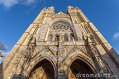 Truro Cathedral in cornwall england uk kernow Stock Photo