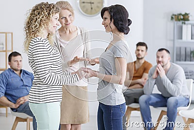 Trust issues therapy Stock Photo