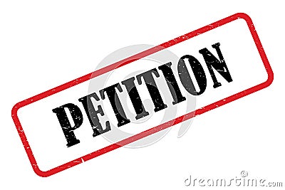 Petition heading Stock Photo