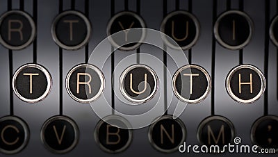 Truth Stock Photo