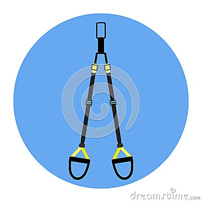 TRX flat icon Vector Illustration