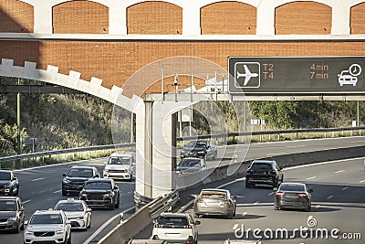Try to plan your trips in advance to avoid peak traffic times. If possible, adjust your schedules to avoid the heaviest congestion Editorial Stock Photo