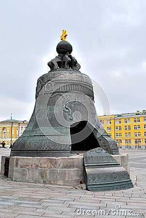 Tsar Bell, Kremlin, Moscow Stock Photo
