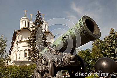 Tsar Cannon - Kremlin - Russia Stock Photo