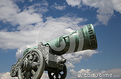 Tsar Cannon , Moscow Kremlin, russia Stock Photo