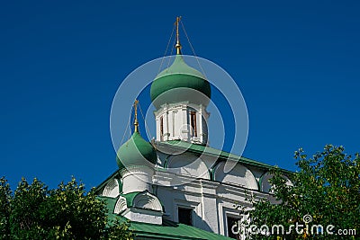 Tserkov` Maksima Blazhennogo Church Stock Photo