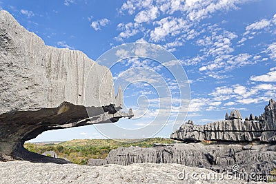 Tsingy de Bemaraha Stock Photo