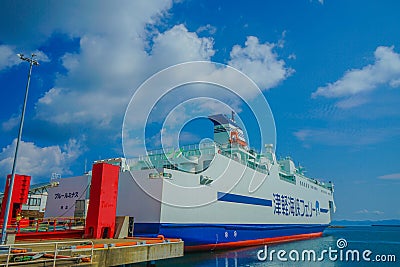 Tsugaru Strait ferry Stock Photo