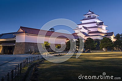 Tsuruga castle Stock Photo