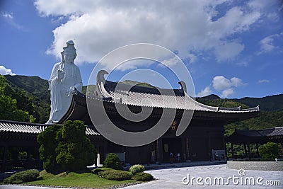 Tsz Shan Monastery statute Stock Photo