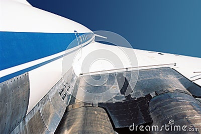 Tu-144 supersonic jet Editorial Stock Photo