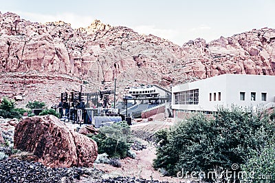 Tuacahn Center for the Arts, Ivins, Utah, Outside of St. George Stock Photo