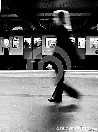 The Tube Stock Photo