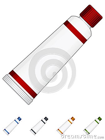 Tube Icon Vector Illustration