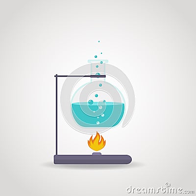 Tube Lab Vector Illustration