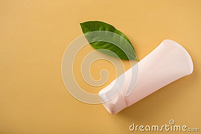 A tube cream. Women`s cosmetics for skin care Stock Photo