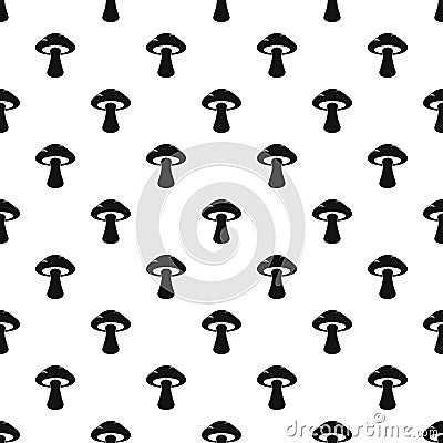 Tubular mushroom pattern vector Vector Illustration