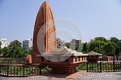 Architecture of Jallianwala Bagh in Amritsar, India Editorial Stock Photo