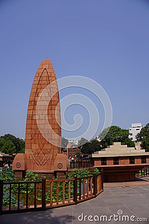 Architecture of Jallianwala Bagh in Amritsar, India Editorial Stock Photo