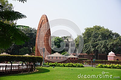 Architecture of Jallianwala Bagh in Amritsar, India Editorial Stock Photo