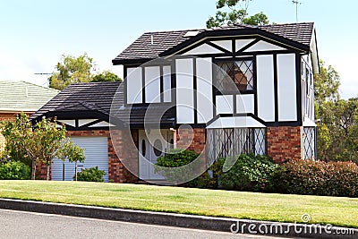 Tudor home Stock Photo