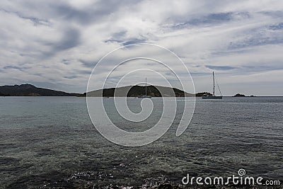 Tuerredda beach Stock Photo