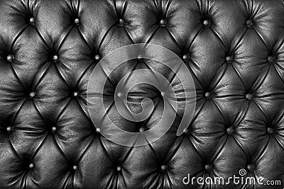 Tufted Leather Texture Stock Photo