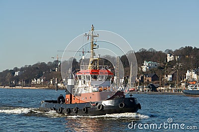 Tug boat Stock Photo