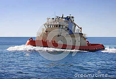 Tugboat Stock Photo