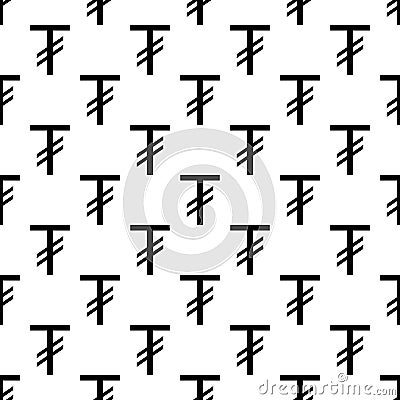 tugrik icon in Pattern style Stock Photo