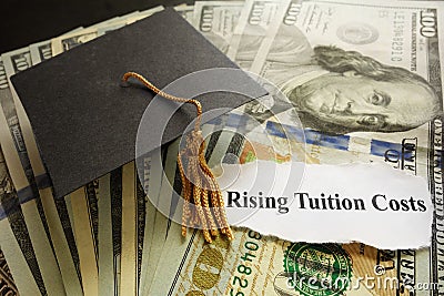 Tuition headlines Stock Photo
