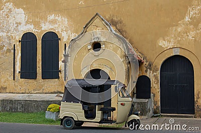 Tuk-Tuk in Galle, Sri Lanka Stock Photo