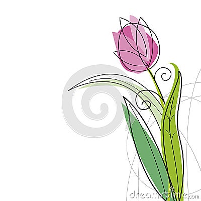 Tulip design Vector Illustration