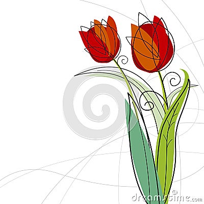 Tulip design Vector Illustration