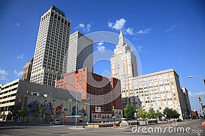 Tulsa Skyline Editorial Stock Photo