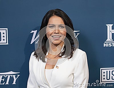 Tulsi Gabbard at the Variety 3rd Annual Salute Event. Editorial Stock Photo