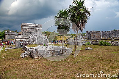 Tulum ruins Editorial Stock Photo