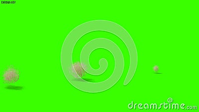 Tumbleweeds die een dessert van 4.000 pagina's doorgeven op een groen scherm met chroma-toets, matte en schaduwen vector illustratie Tumbleweeds die een dessert van 4.000 pagina's doorgeven op een groen scherm met chroma-toets, matte en schaduwen vector illustratie