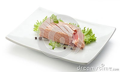 Tuna fillet Stock Photo