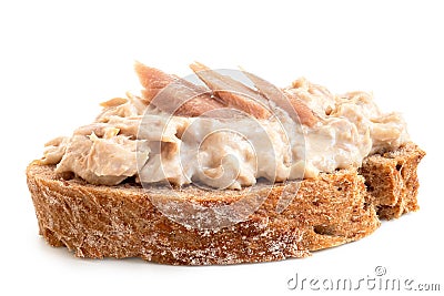 Tuna mayonnaise Stock Photo