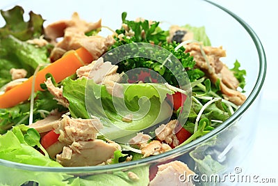 Tuna salad Stock Photo